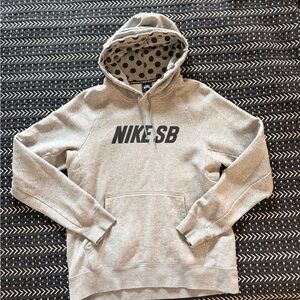 Gray Men's Nike SB Hoodie
